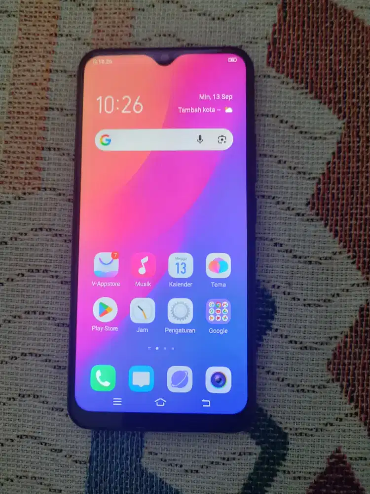 Hp VIVO y12.. Pemakaian apik,blm pernah service.