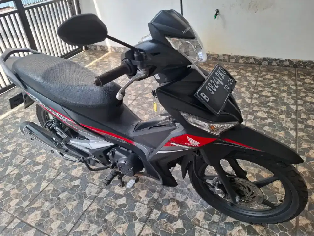 Pajak 10/2026 DKI km44rb, honda supra x 125 R CW DD charger 2021 mulus