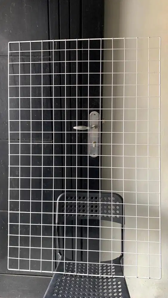 Ram Dinding Pajangan Display Dekorasi / Bingkai Besi Wall Grid