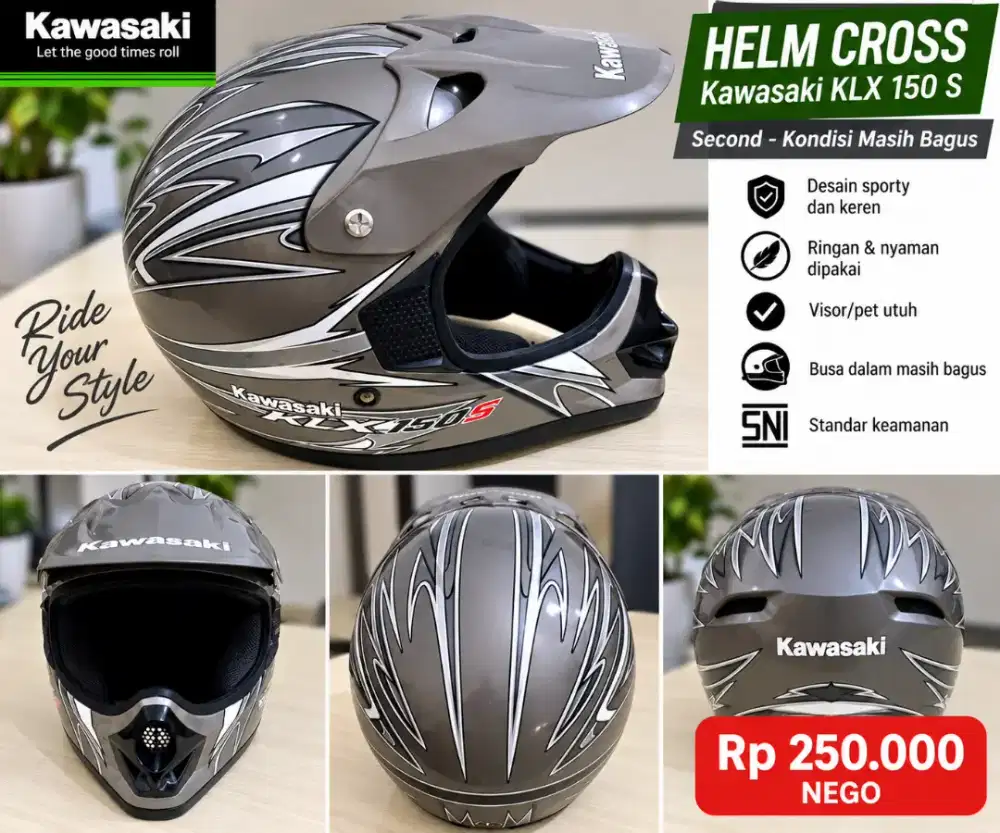 Jual Helm Kawasaki