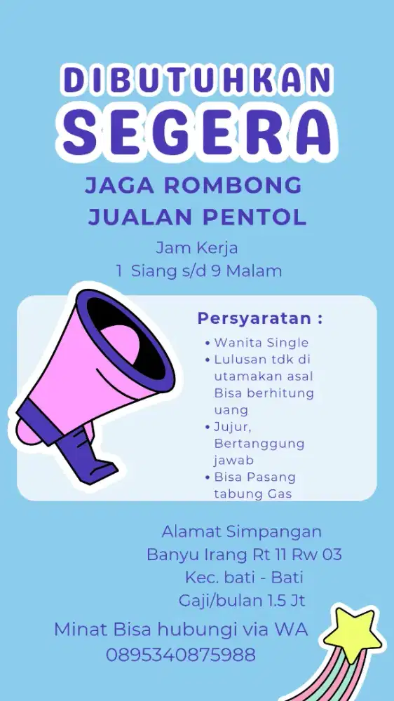 Lowker Jaga pentol