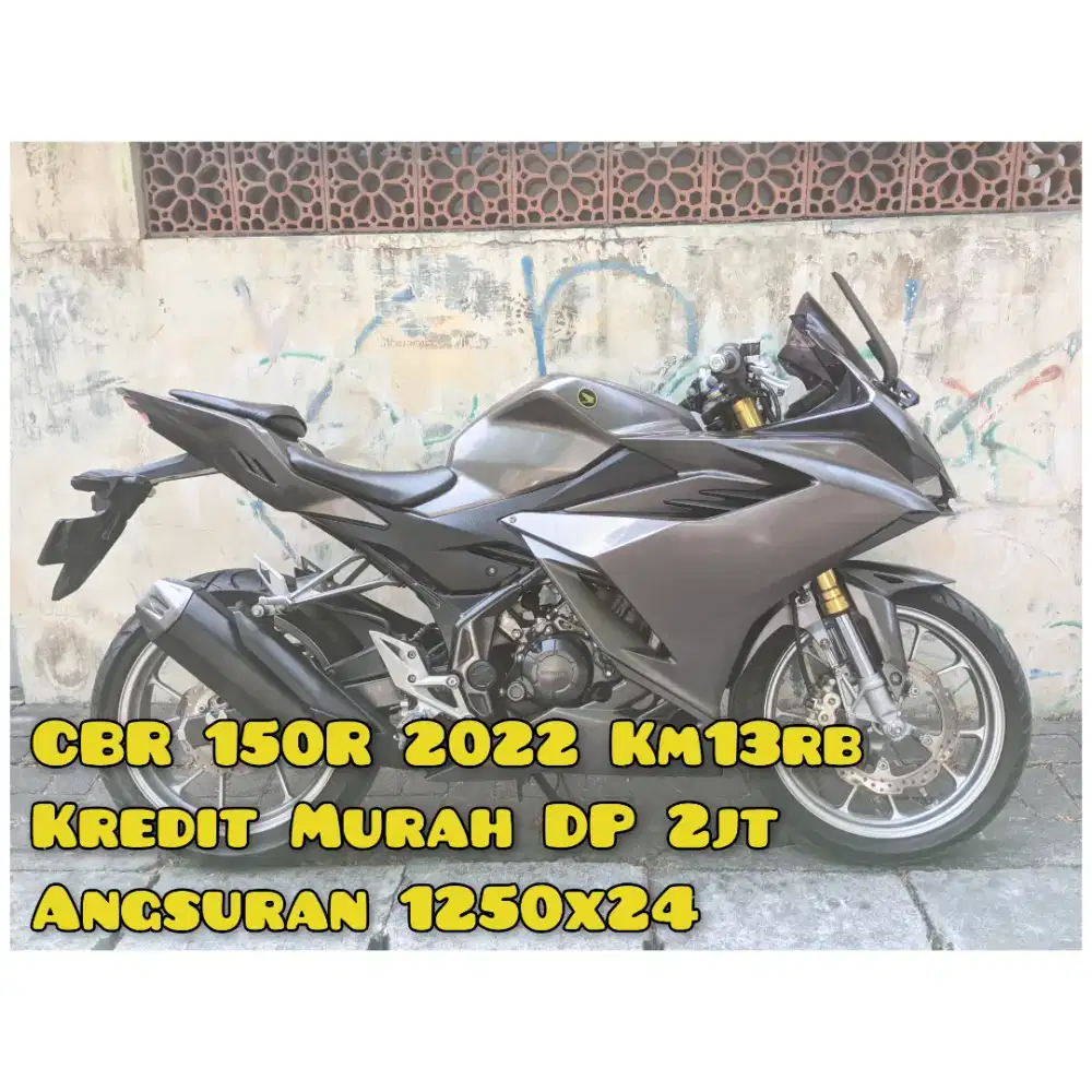 CBR 150cc R 2022 Km13Rban Jaminan TOP