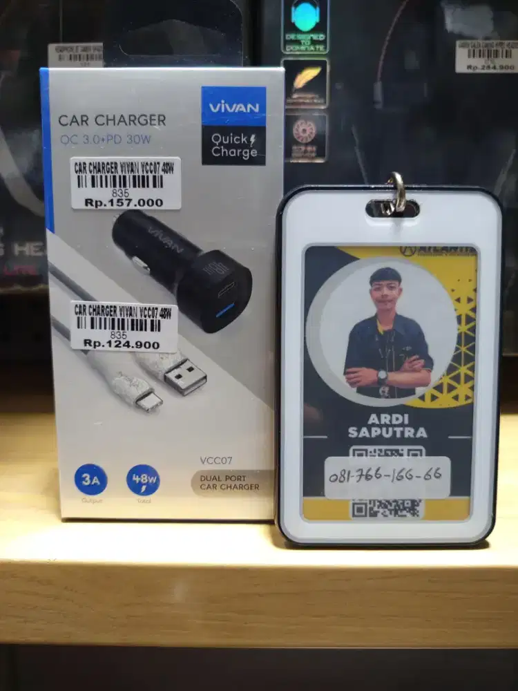 CAR CHARGER VIVAN VCC07 48W