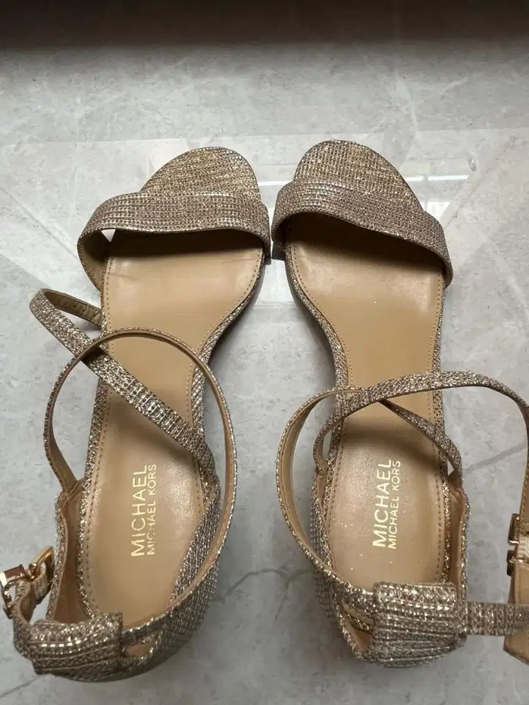 Sepatu Pesta Original Merk MK ( Michael Kors) dr Luar Negeri langsung