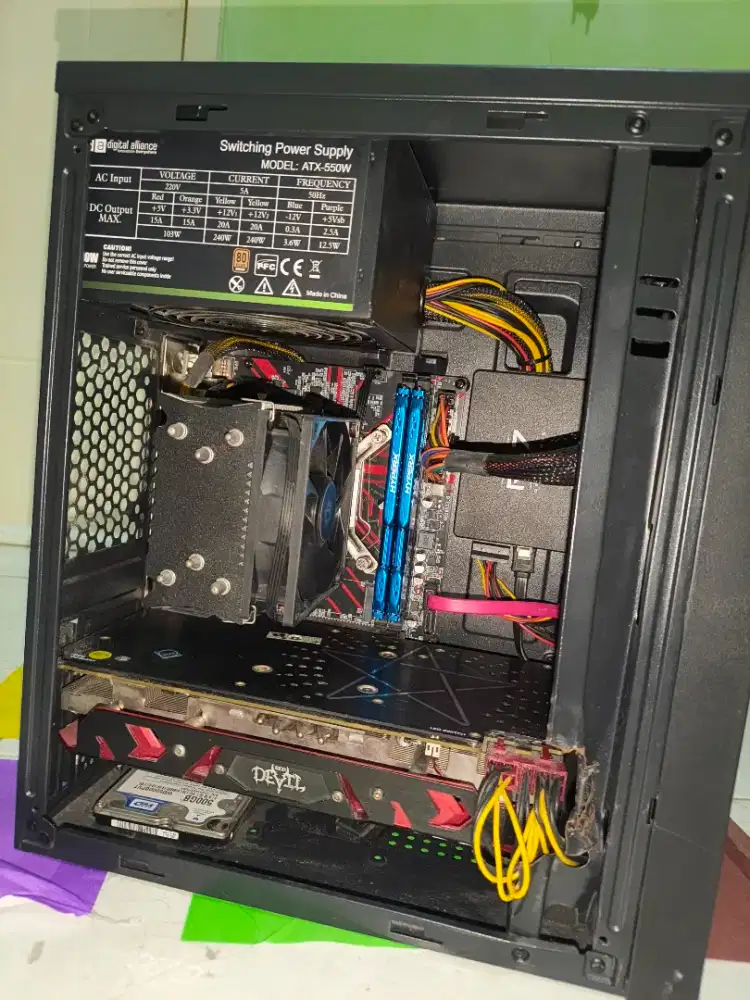 PC Murah i5 gen4 RX 580 8gb