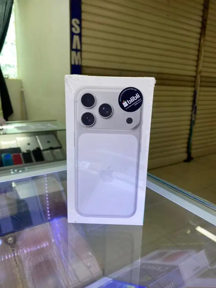 iPhone 17 Pro 256GB Silver Garansi Resmi Indonesia