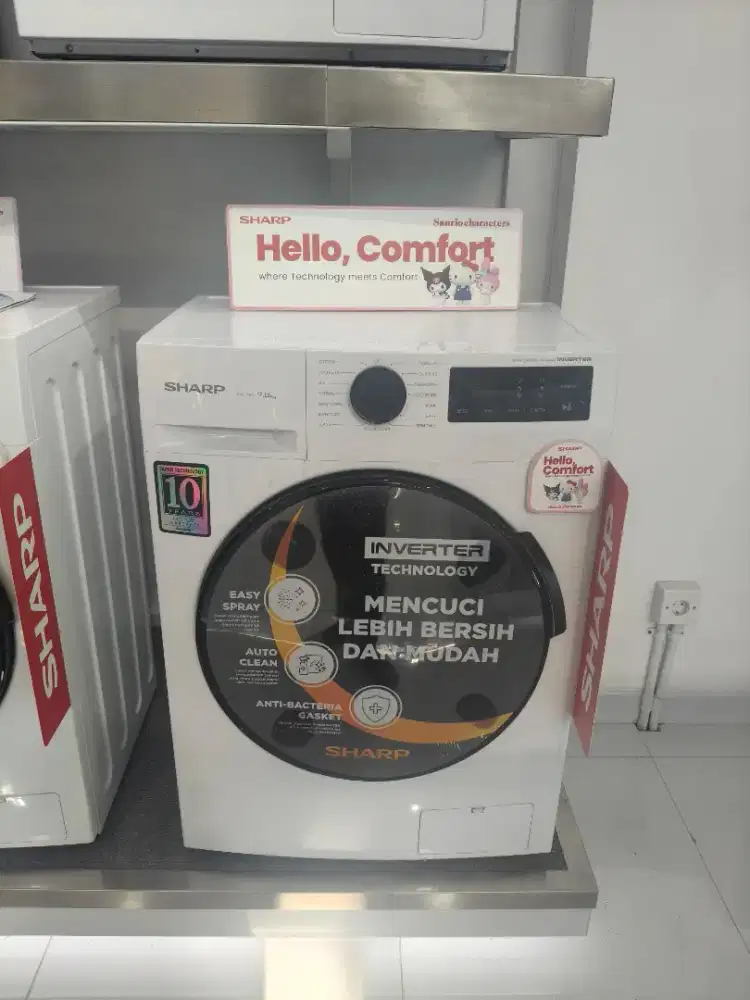 Sharp washer ESFL1270MWX