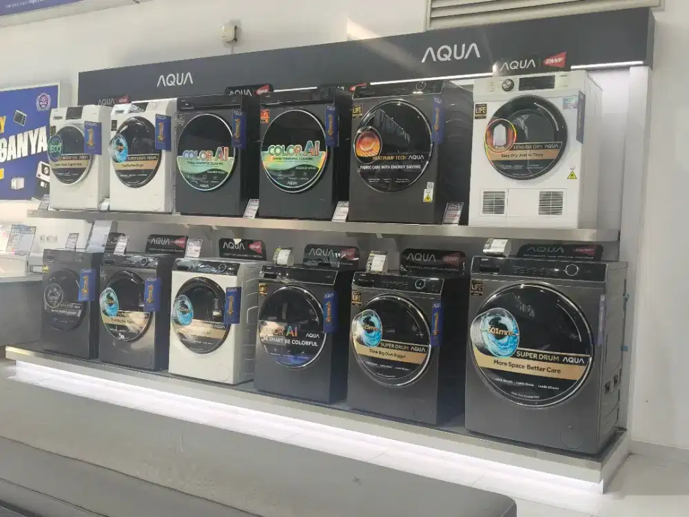 MESIN CUCI FRONT LOAD AQUA JAPAN FQW 850900QD