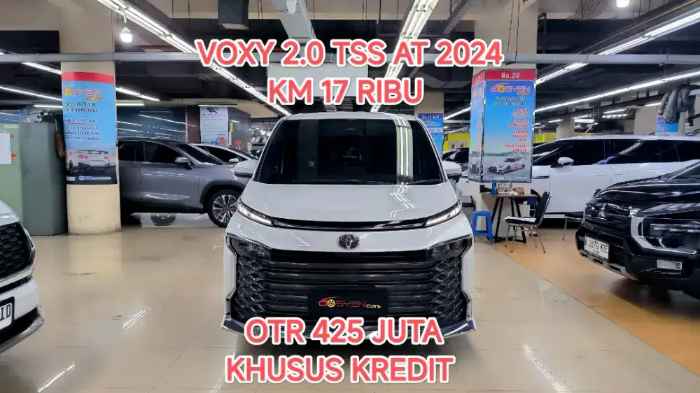 Km 17 ribu TOYOTA VOXY 2.0 AT TSS 2024 KONDISI ISTIMEWA
