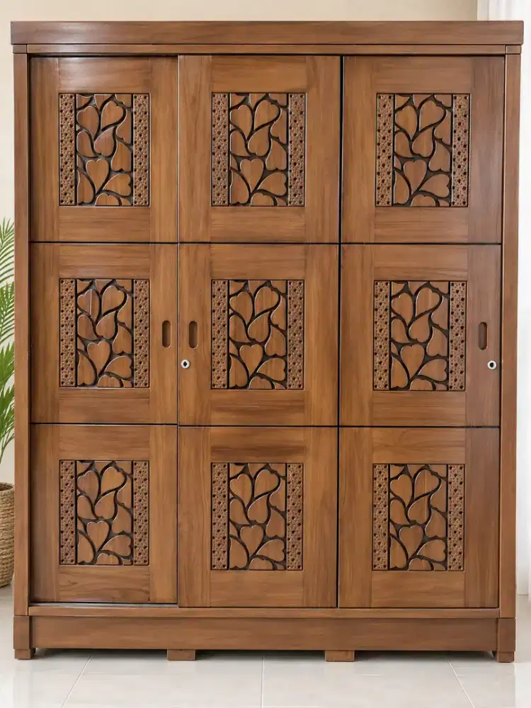 Lemari Kayu Jati Premium