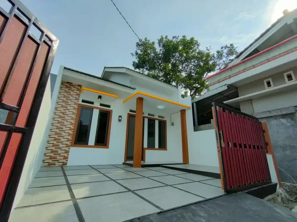 JUAL RUMAH MURAH LT 78 MINIMALIS DALAM CLUSTER SENOPATI ESTATE BEKASI, MUSTIKAJAYA