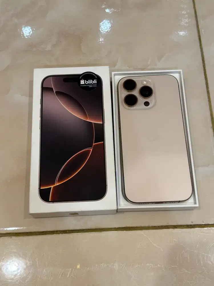 Iphone 16 pro 16pro 256 gb 256gb garansi ibox seperti baru / like new