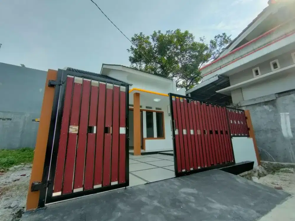 JUAL RUMAH MURAH LT 78 MINIMALIS DALAM CLUSTER SENOPATI ESTATE BEKASI, MUSTIKAJAYA