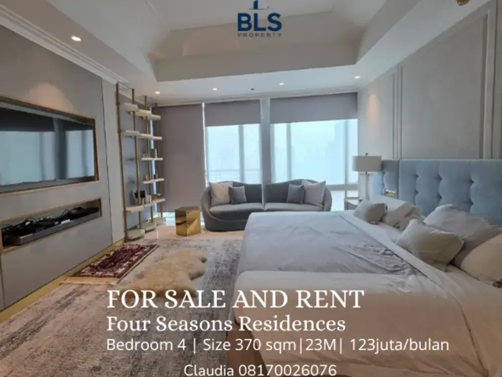 FOR SALE AND RENT Apartment Four Seasons Residences 4BR