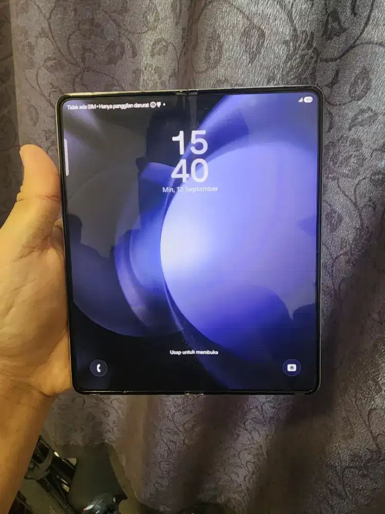 Samsung Galaxy Z Fold 5 Ex resmi sein 12/512 gb Mulus Fullset No minus