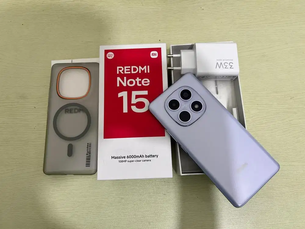 Redmi Note 15 8/128 GB Mulus Seperti Baru No Lecet