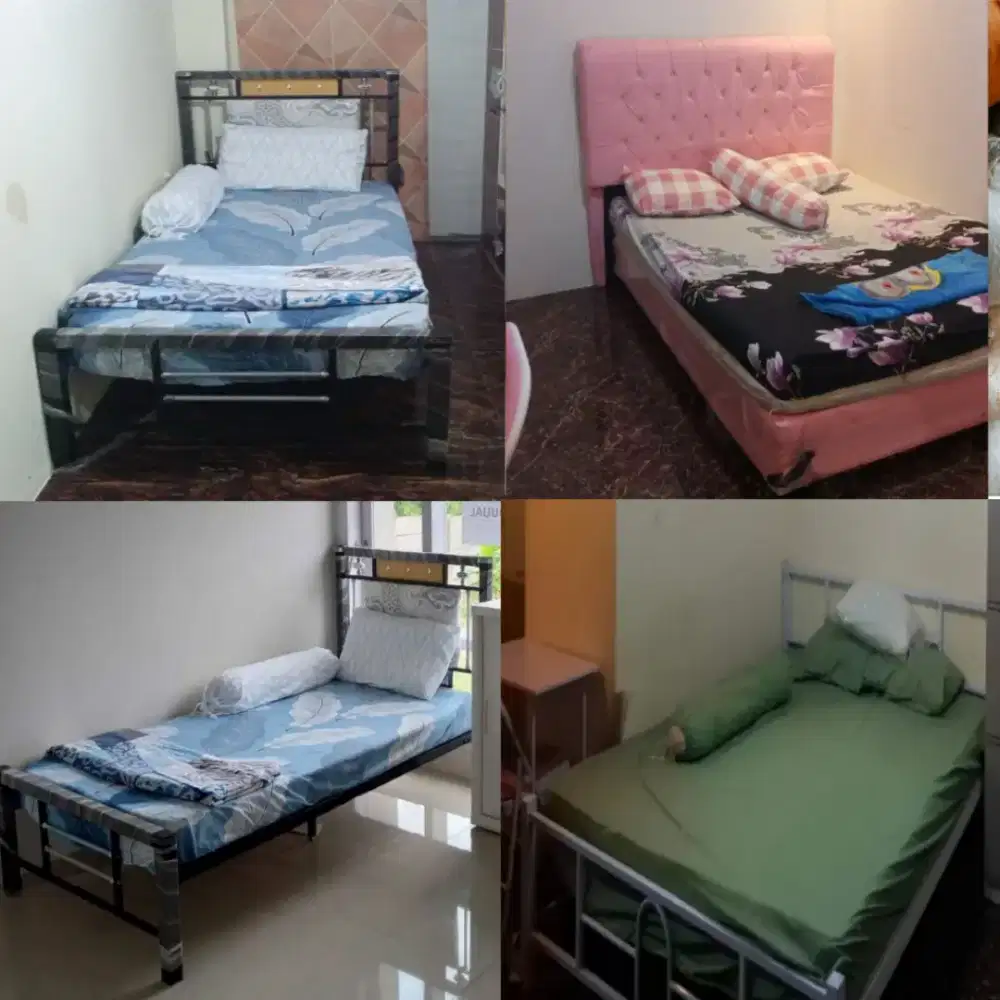 Di jual ranjang set kasur