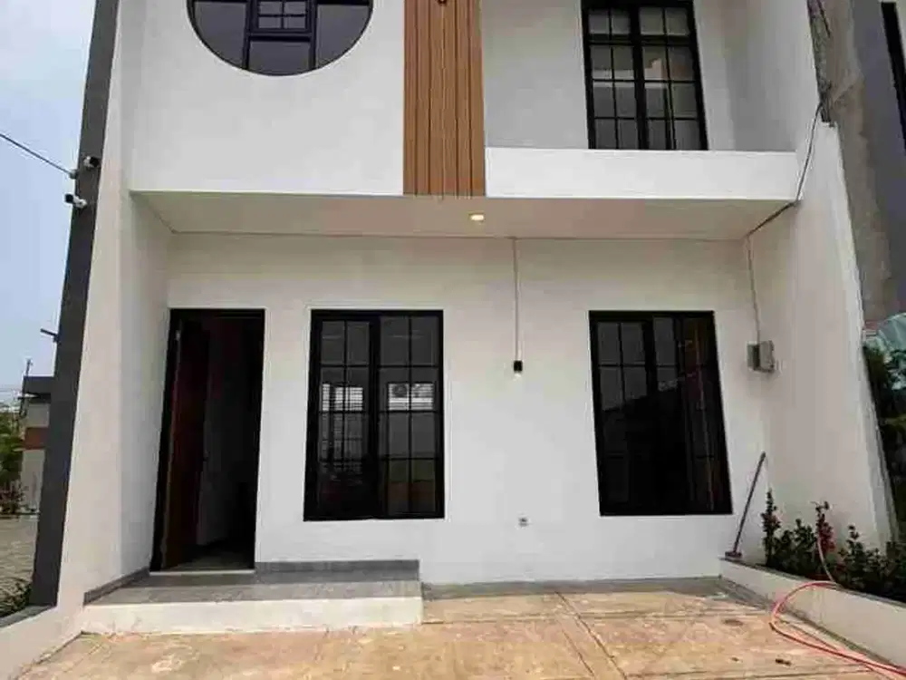 Dijual Rumah 2 Lantai Gaya Japandi, DP Cuma 5 Juta di Komplek Kopo Katapang
