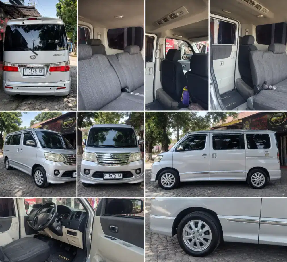 Jual cepat Daihatsu Luxio X 2014 Matic Silver