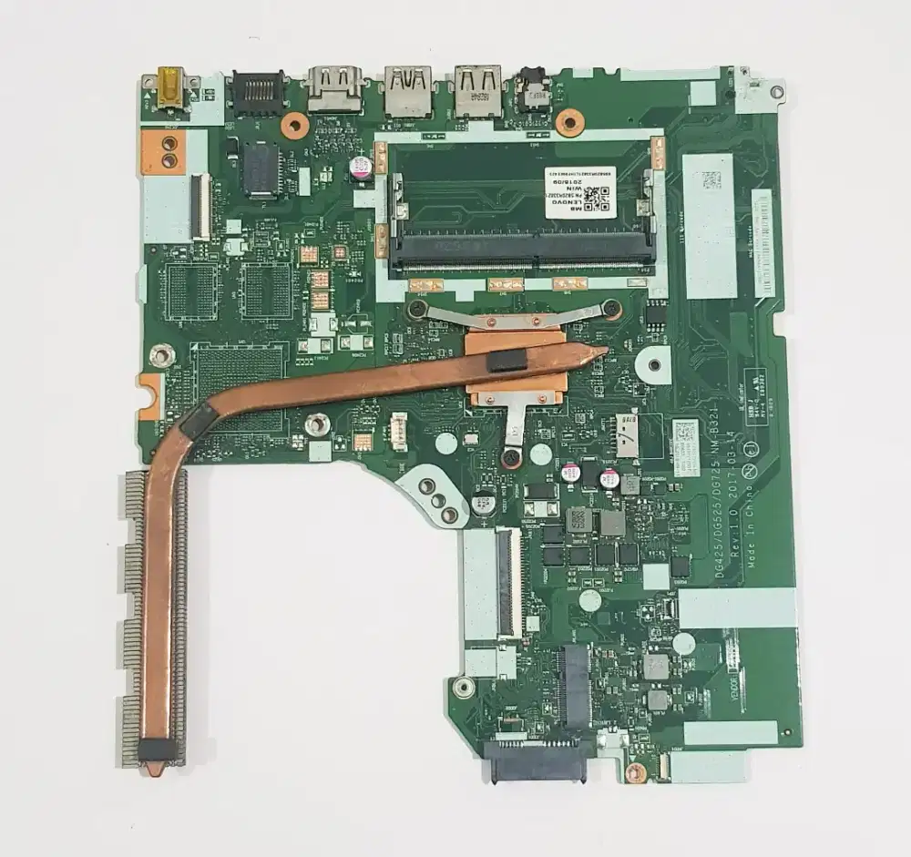 Motherboard Laptop Lenovo Ideapad 330-14AST AMD Kondisi Normal