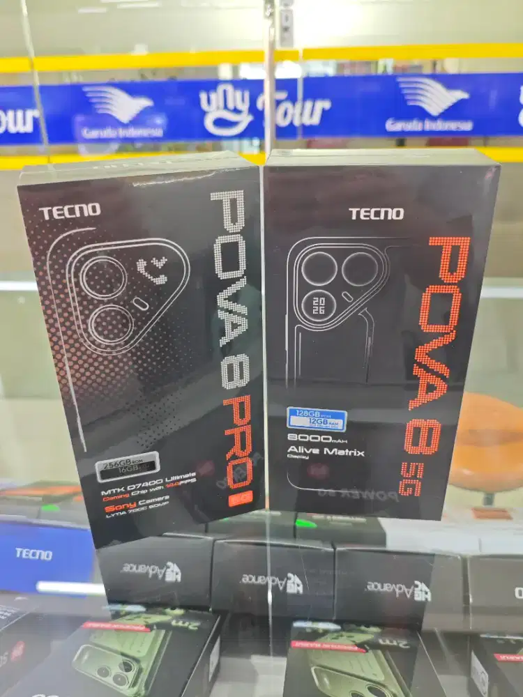 Tecno pova 8 pro 5G 8/256 danpova8 5G garansi resmi