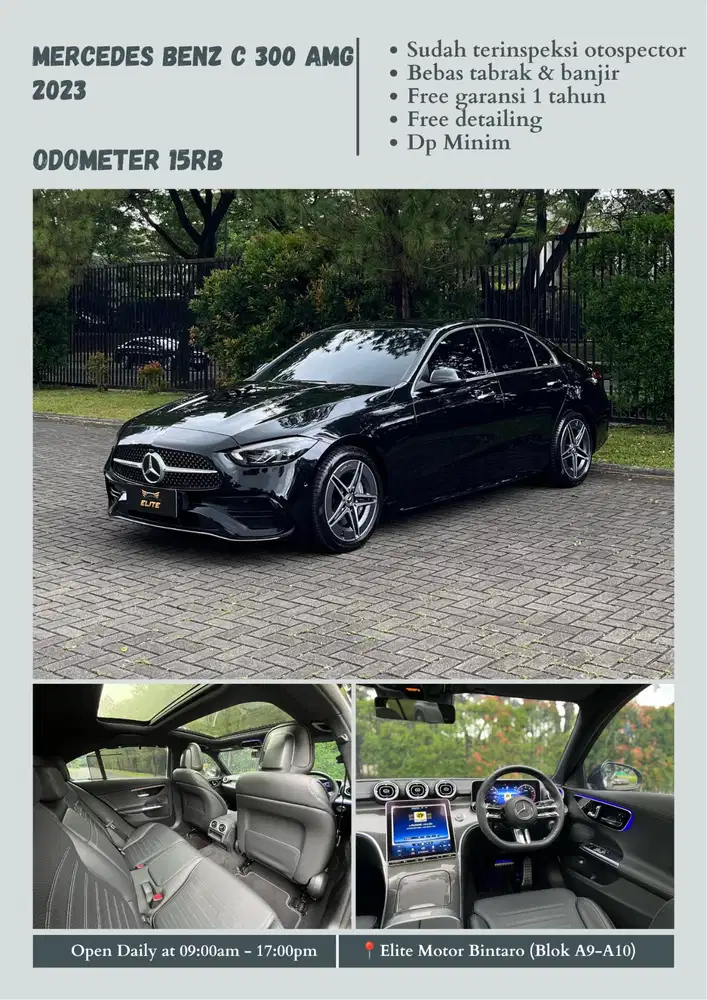 Mercedes Benz C 300 AMG 2023