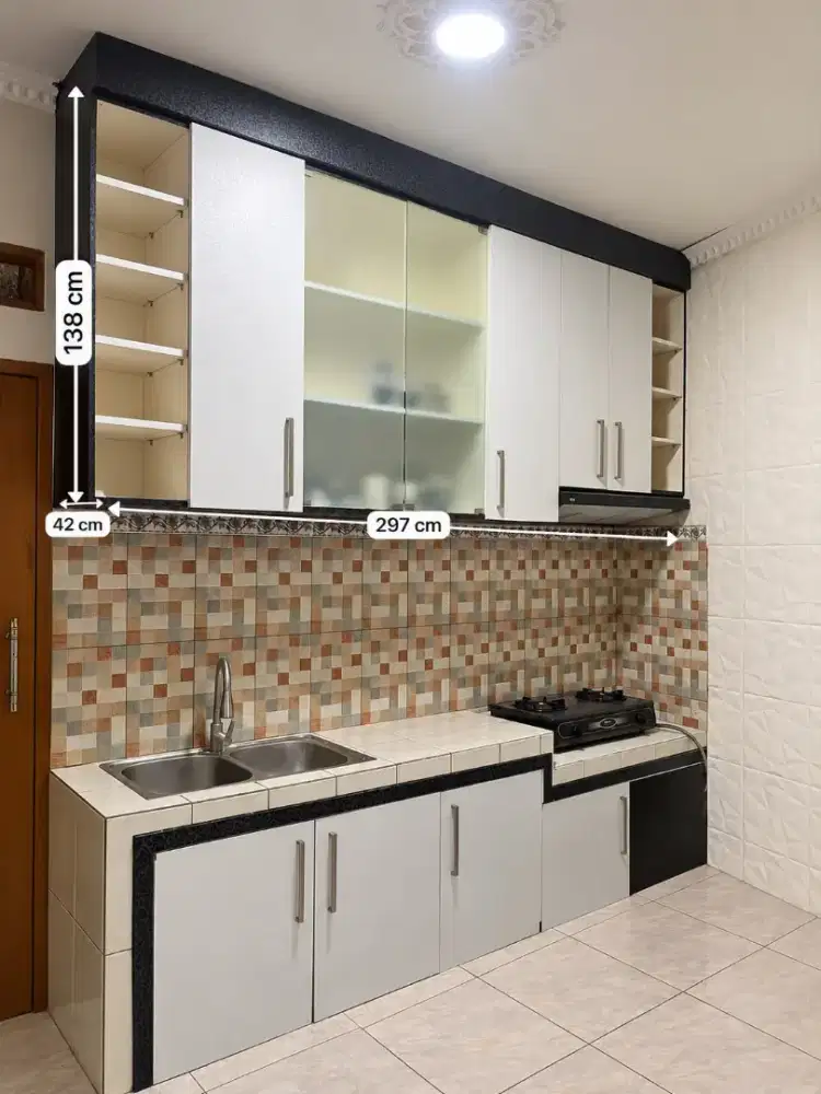 Rak dapur gantung minimalis