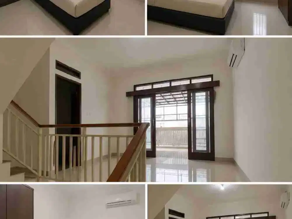 Rumah luas siap huni di buah batu full furnish