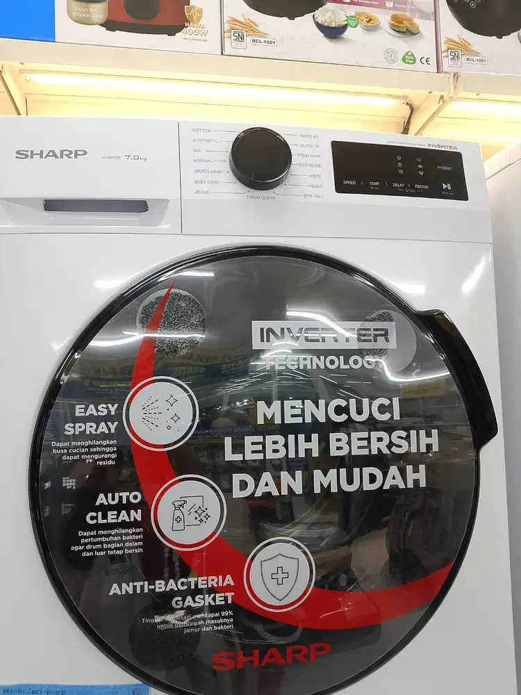Mesin cuci Sharp murah dan efisien