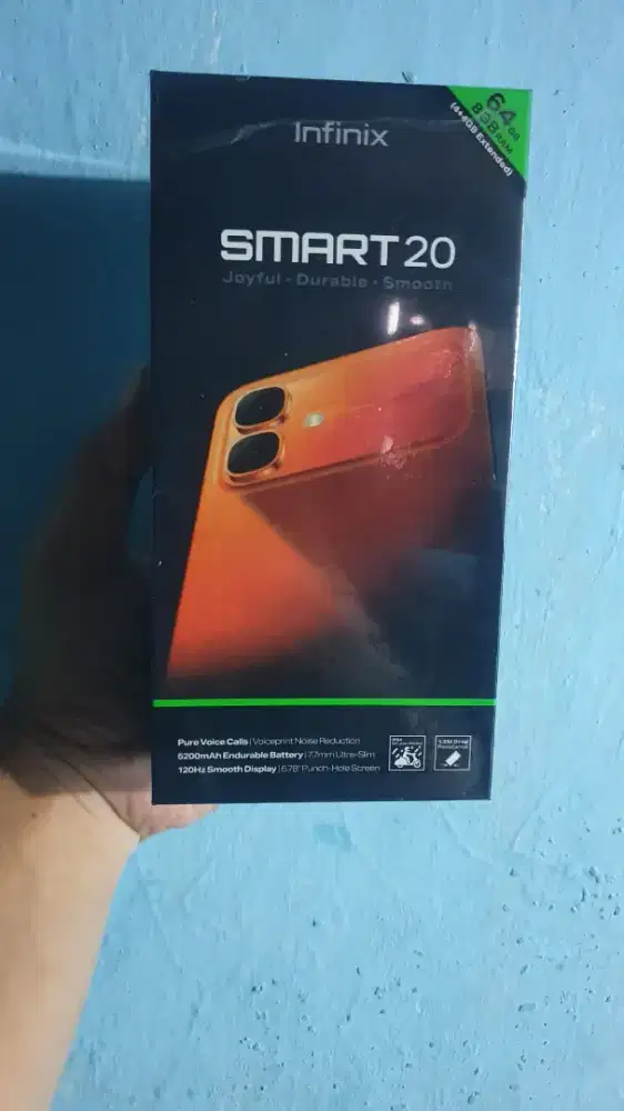 Infinix Smart 20 4/64GB GARANSI RESMI