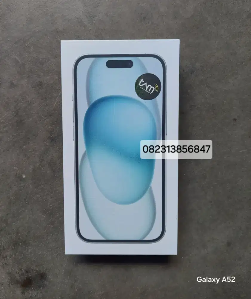 APPLE IPHONE 15 128GB NEW GARANSI RESMI