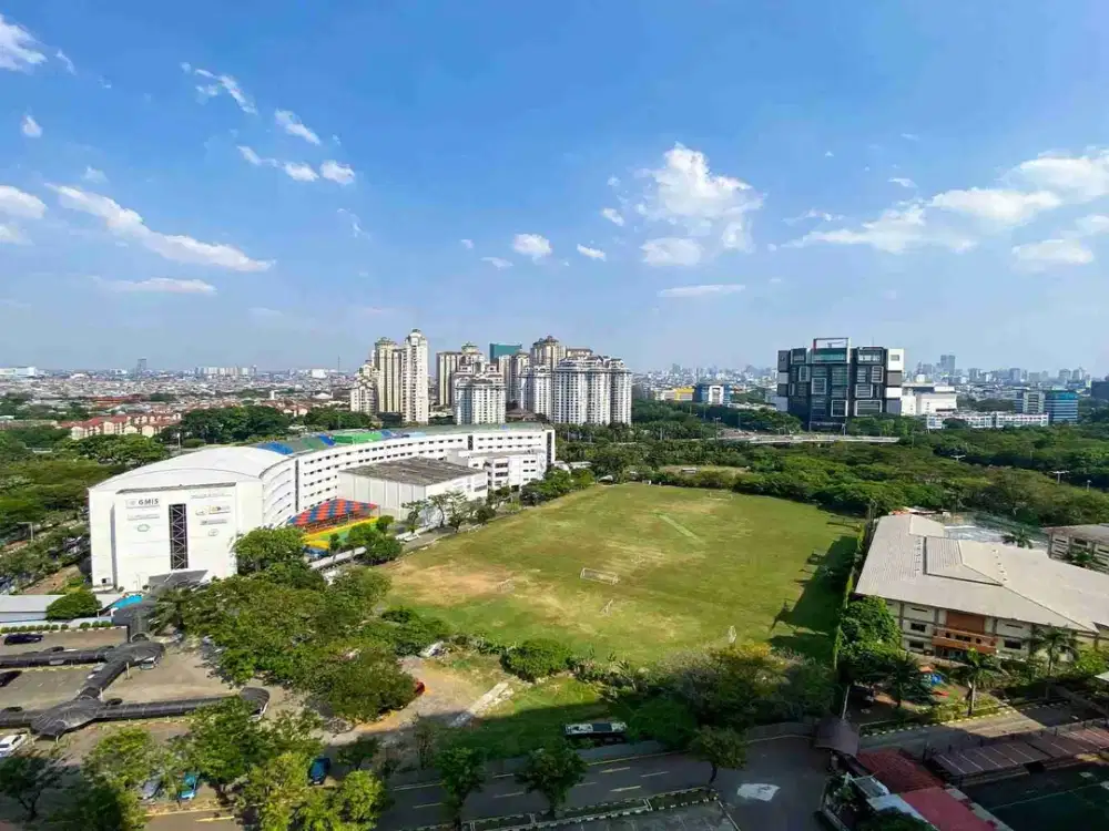 Dijual 3BR 99m2 Springhill Terrace Tower Oakwood Lt 21 View Golf Siap Huni