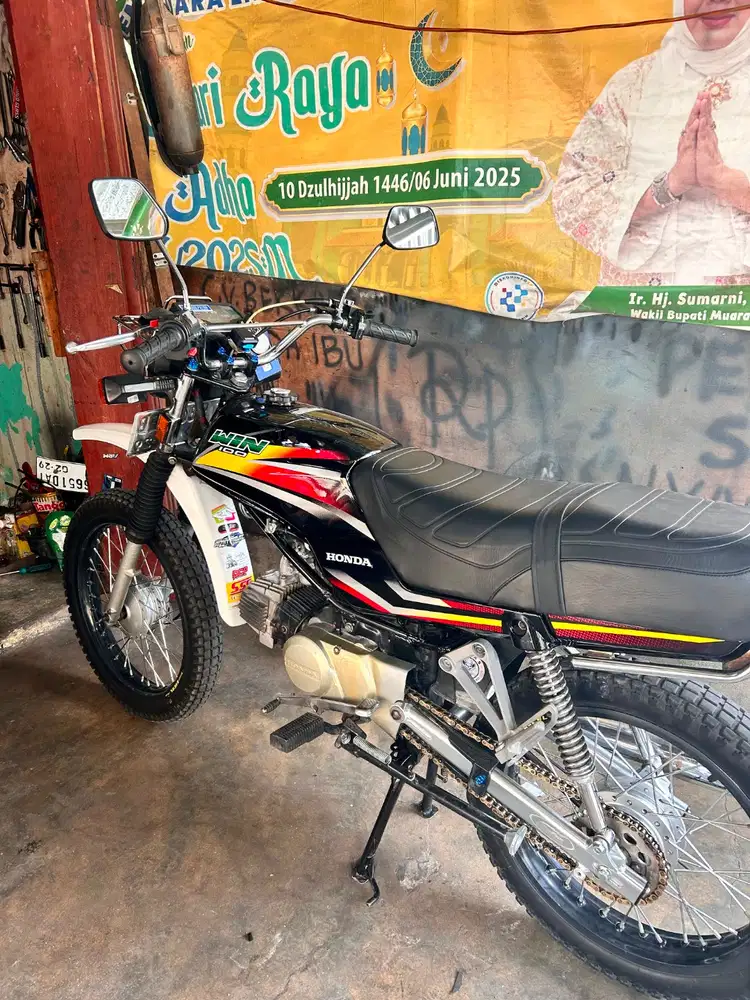 Menjual motor win 100