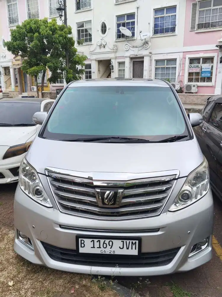 Toyota Alphard 2012 Bensin