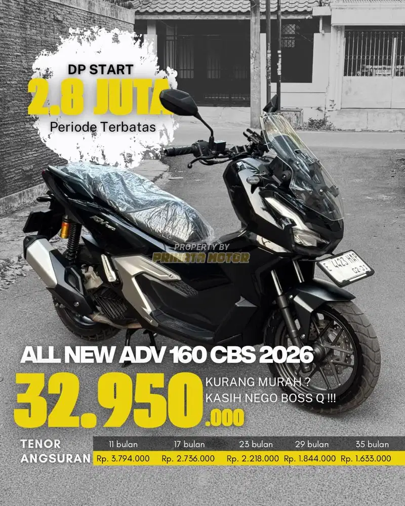 HONDA ALL NEW ADV 160 CBS 2026