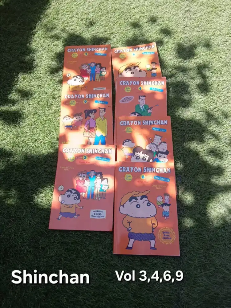 Komik Shinchan, koleksi pribadi, dijual cepat