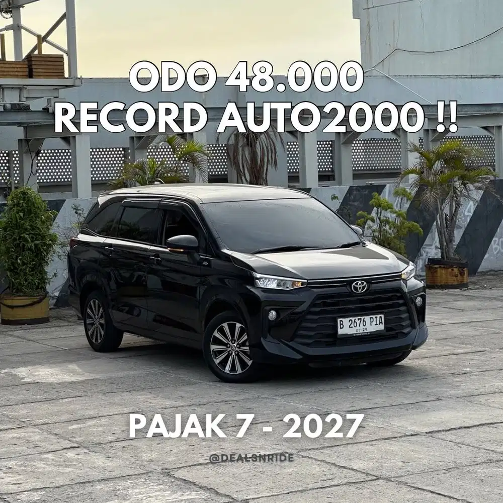 ODO 48.000 ANTIKK !! PAJAK 7/2027 TOYOTA AVANZA G 2024 MURAH MERIAH