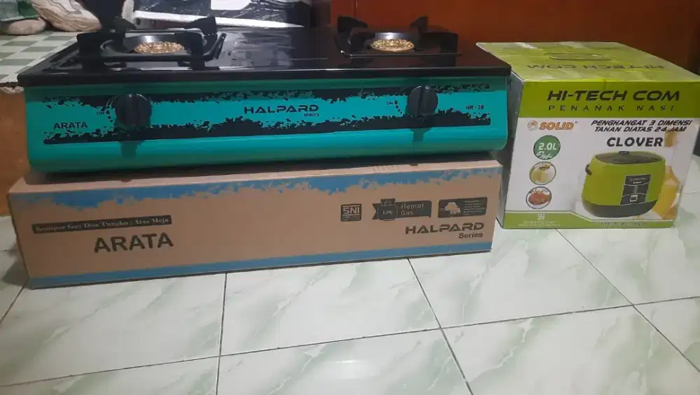 kompor gas 2 tungku ARATA