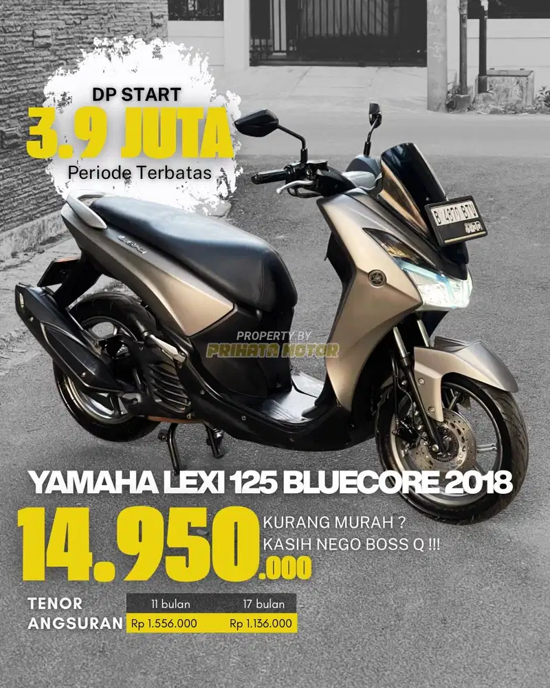 YAMAHA LEXI 125 BLUECORE 2018