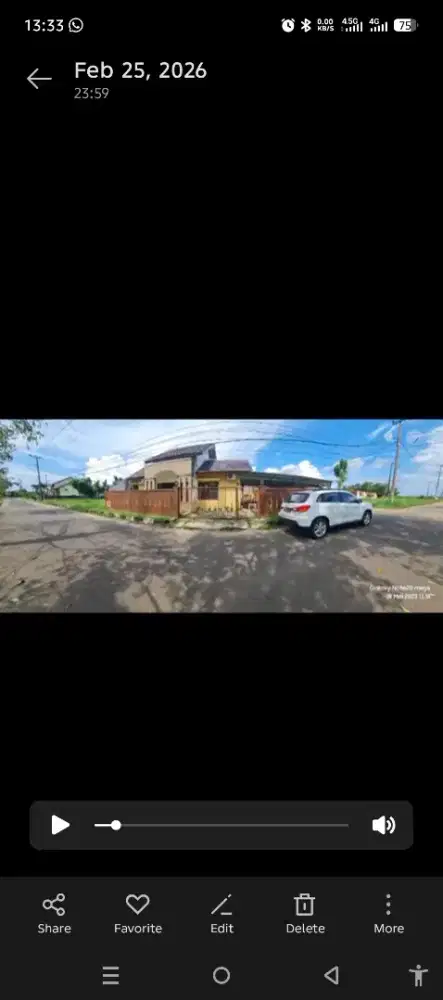 Rumah hoek pelangi residen