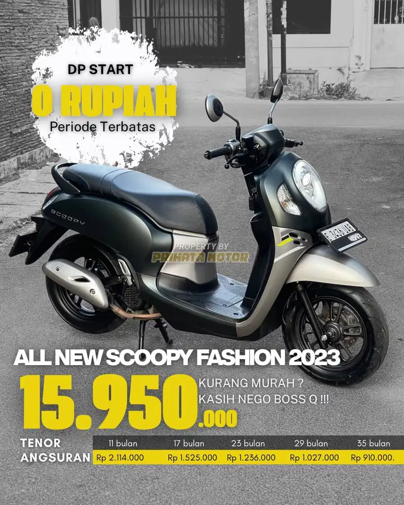 HONDA ALL NEW SCOOPY FASHION 2023