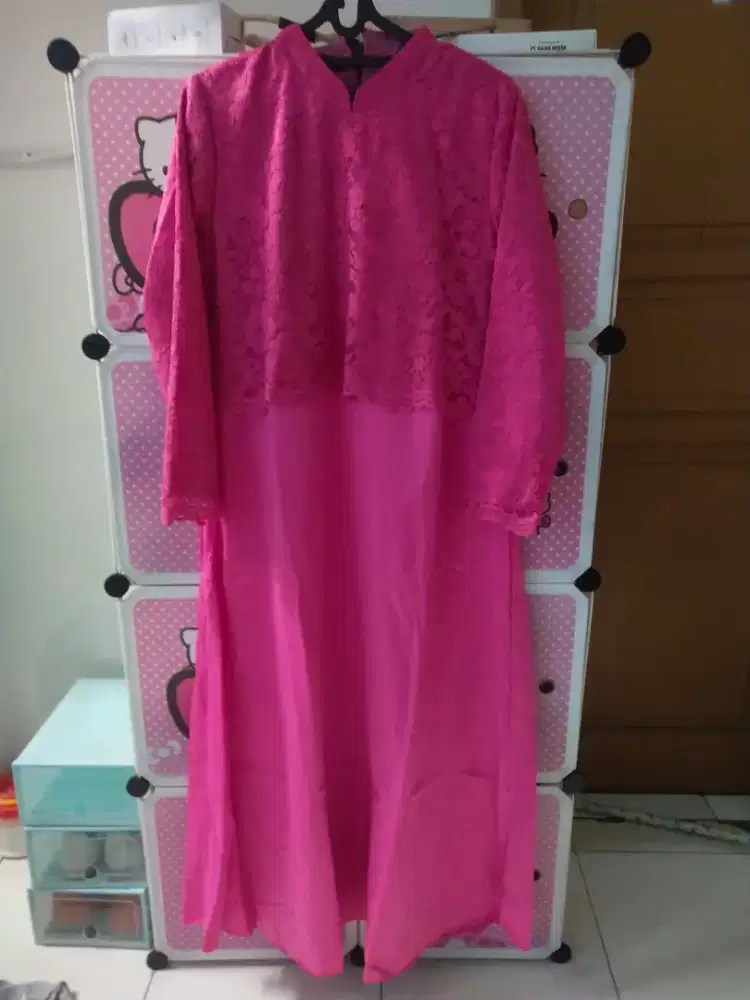 Gamis bordir burkat