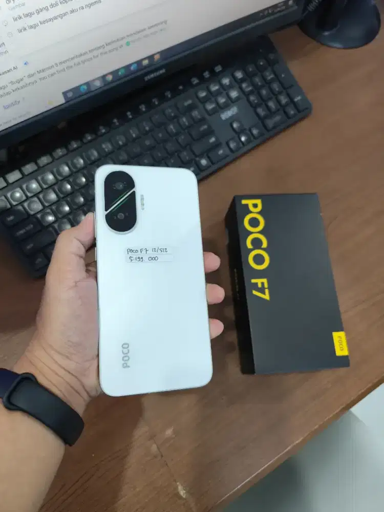 Hp poco f7 ram 12/512