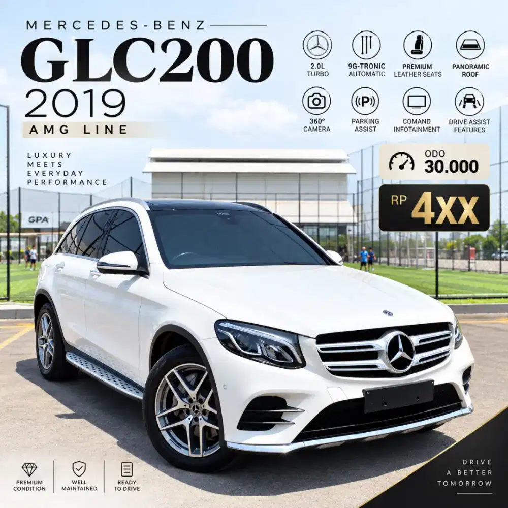 [PANORAMIC] MERCEDES BENZ GLC200 AMG 2021