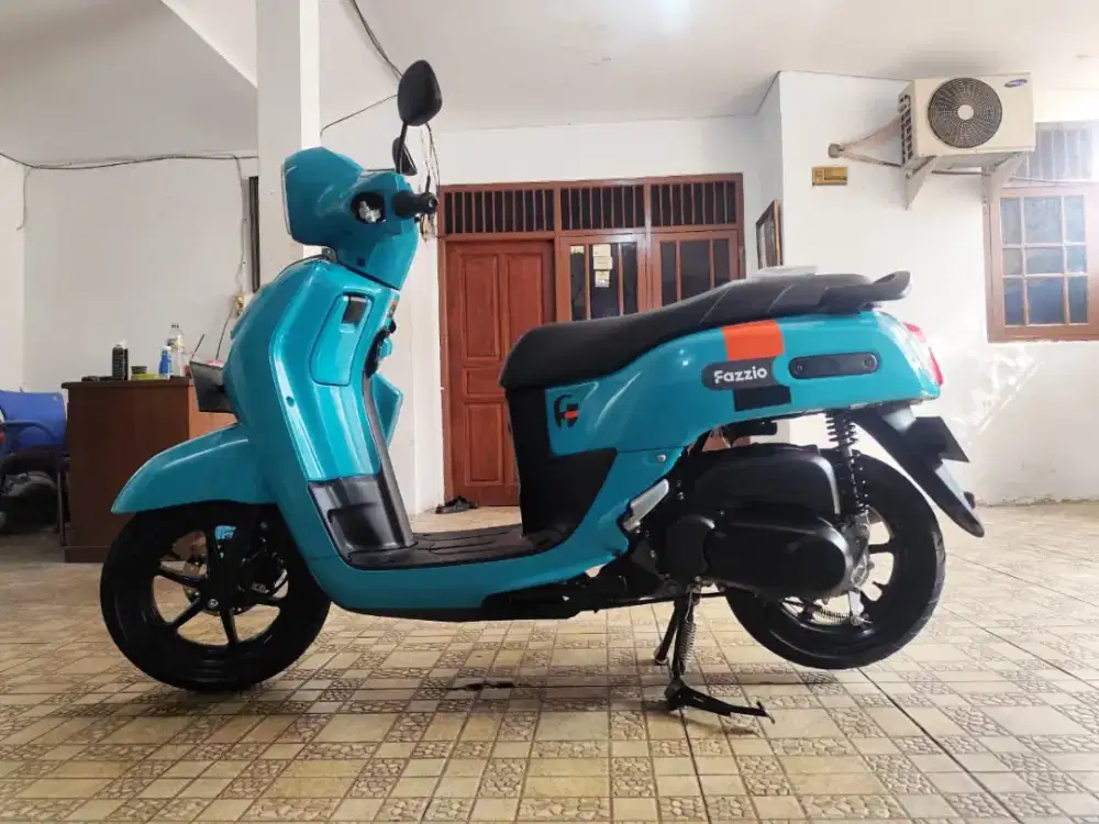 Yamaha fazzio hybrid 125 cc THN 2023 blue core