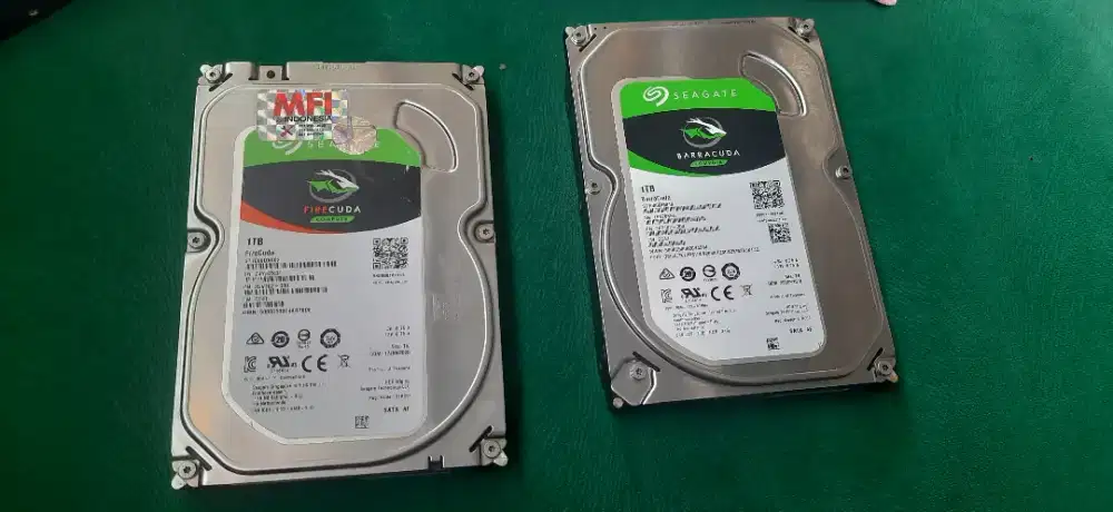 HARDDISK DESKTOP SEAGATE 1TB 2 UNIT CILEUNYI  NORMAL SENTINEL 100