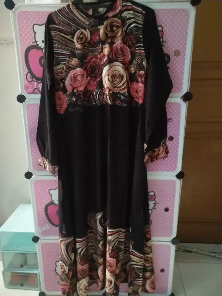 Gamis rubiah organdi