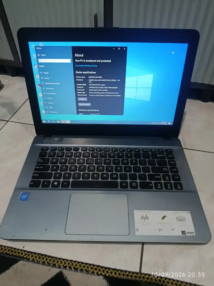 Jual murah laptop asus ram 4Gb Ddr4 hardis 1 Tera