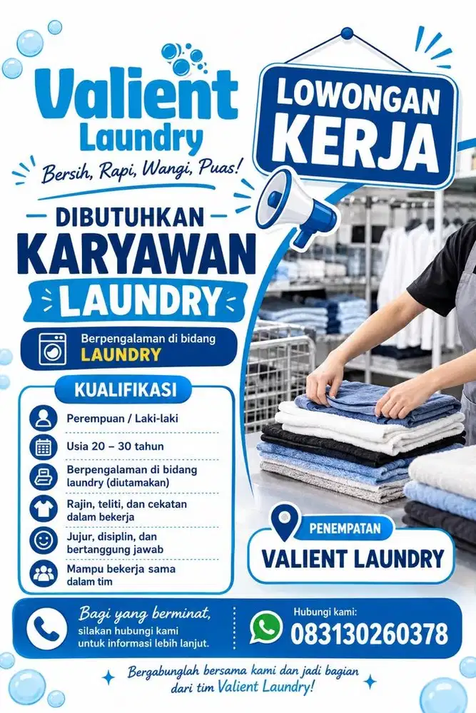 Lowongan Laundry
