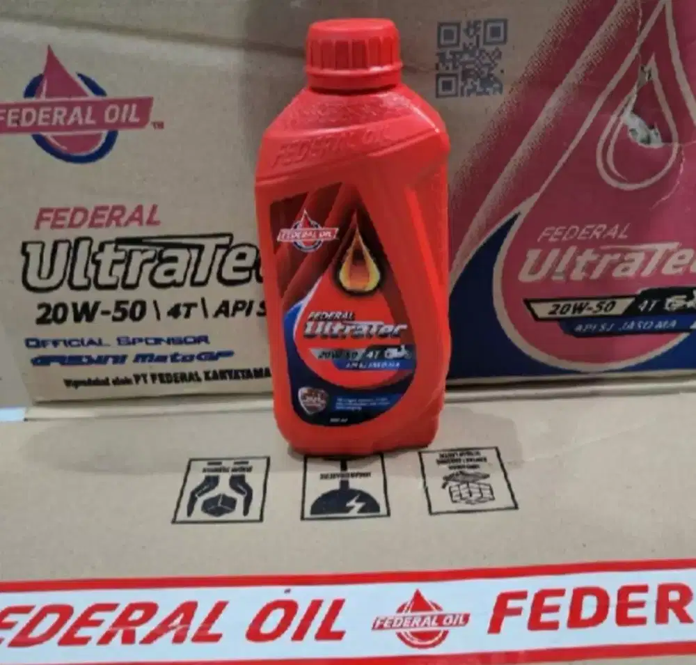 Oli Federal Ultratec 0,8 Liter SAE 20W-50